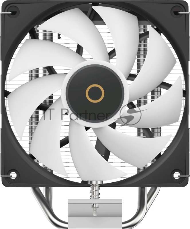 Кулер для процессора Ocypus Delta A40 SE BK Dual Fan ARGB, 2x120mm ARGB FAN, Top ARGB Panel, 4 HEAT PIPES, 4-PIN PWM, 800-1800 RPM, 31DBA, HYDRO BEARING, LGA115X/1200/1700/18XX, AM4/AM5