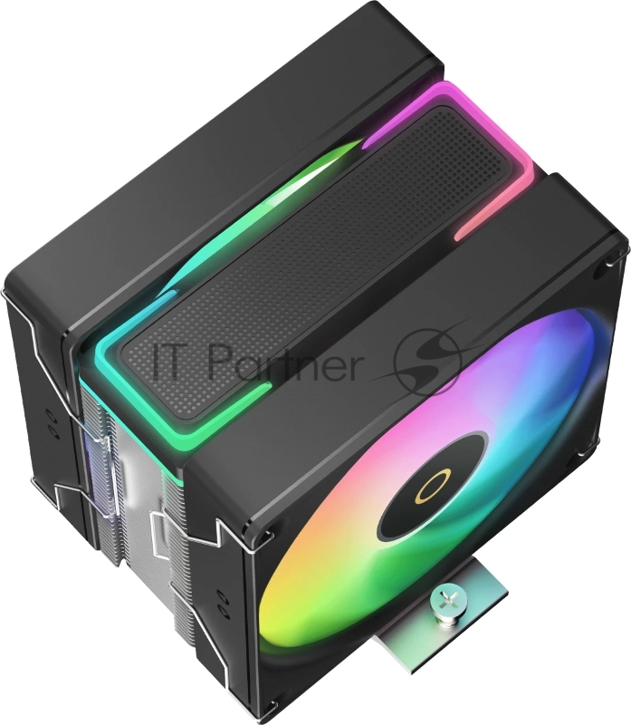 Кулер для процессора Ocypus Delta A40 SE BK Dual Fan ARGB, 2x120mm ARGB FAN, Top ARGB Panel, 4 HEAT PIPES, 4-PIN PWM, 800-1800 RPM, 31DBA, HYDRO BEARING, LGA115X/1200/1700/18XX, AM4/AM5