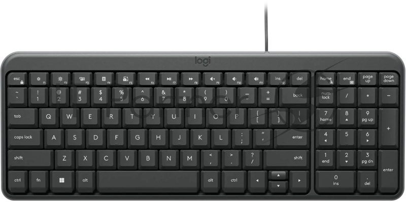 Клавиатура проводная Logitech K106 Черный (920-013902)