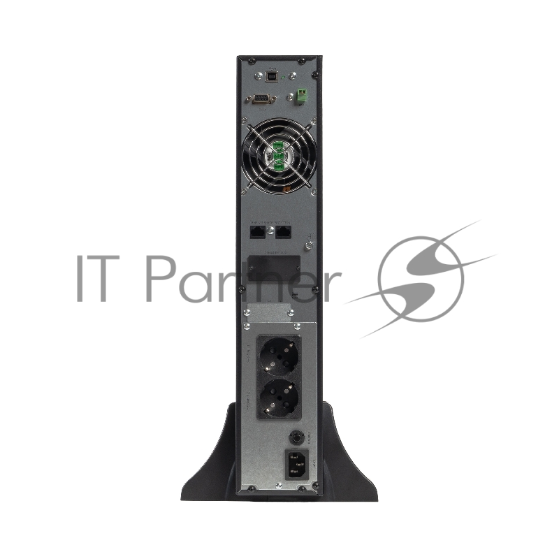 Источник бесперебойного питания Бастион SKAT-UPS 1000-RACK-ON-2X9 P3 Online, синус, 1000ВА/1000 Вт, стойка/на пол, 2xSchuko, встр. АКБ 24В (2x9 Ач), SNMP/USB/RS-232/EPO, доп блок до 4 шт SKAT BC 24/18S3, МПТ (8760)