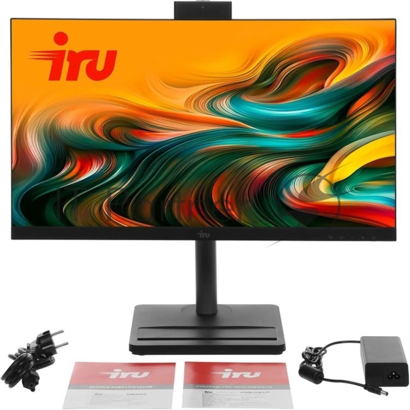 Моноблок IRU Tactio 24ID 24.5 Full HD i5 12400 (2.5) 16Gb SSD512Gb UHDG 730 Windows 11 Pro 64 GbitEth WiFi BT 120W Cam черный 1920x1080 (RUS)