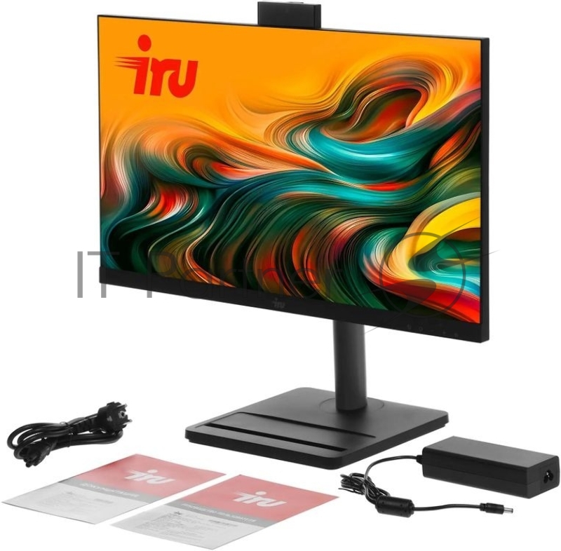 Моноблок IRU Tactio 24ID 24.5 Full HD i5 12400 (2.5) 16Gb SSD512Gb UHDG 730 Windows 11 Pro 64 GbitEth WiFi BT 120W Cam черный 1920x1080 (RUS)