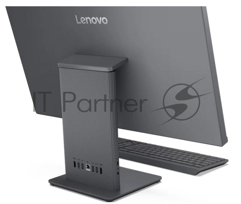 Моноблок Lenovo IdeaCentre AIO 27ARR9 27 FHD (1920x1080) IPS 300N, Ryzen 5 7535HS, 1x16GB DDR5-4800, 512GB SSD M.2, Radeon 660M, WiFi6, BT, 5.0MP+IR Cam, USB KB&Mouse, NoOS, Luna Grey, 1Y