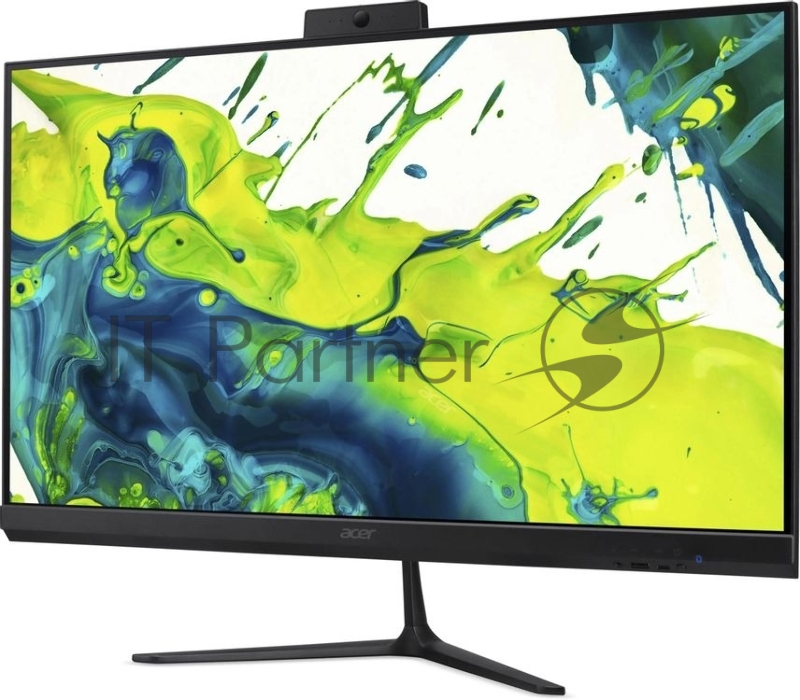 Моноблок Acer Aspire C27B-GMTL 27 Full HD Core Ultra 5 115U (1.5) 16Gb SSD512Gb HDG Eshell GbitEth WiFi BT клавиатура мышь Cam черный 1920x1080