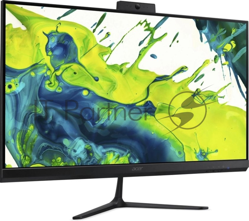 Моноблок Acer Aspire C27B-GMTL 27 Full HD Core Ultra 5 115U (1.5) 16Gb SSD512Gb HDG Eshell GbitEth WiFi BT клавиатура мышь Cam черный 1920x1080