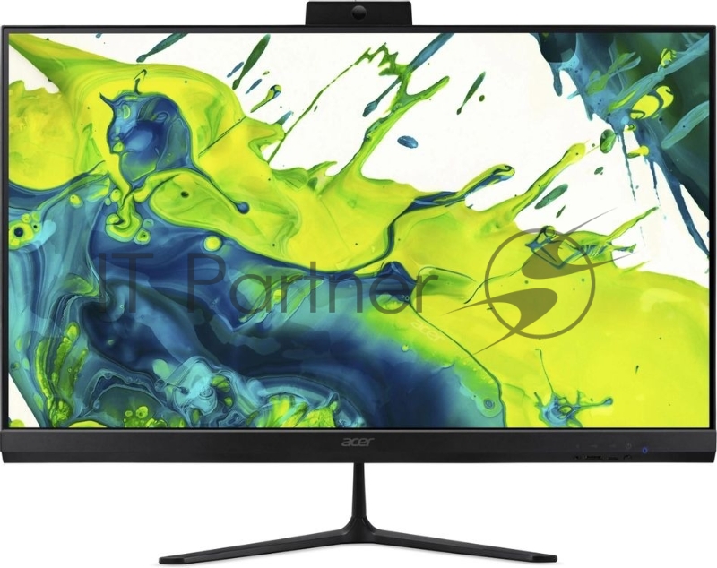 Моноблок Acer Aspire C27B-GMTL 27 Full HD Core Ultra 5 115U (1.5) 16Gb SSD512Gb HDG Eshell GbitEth WiFi BT клавиатура мышь Cam черный 1920x1080