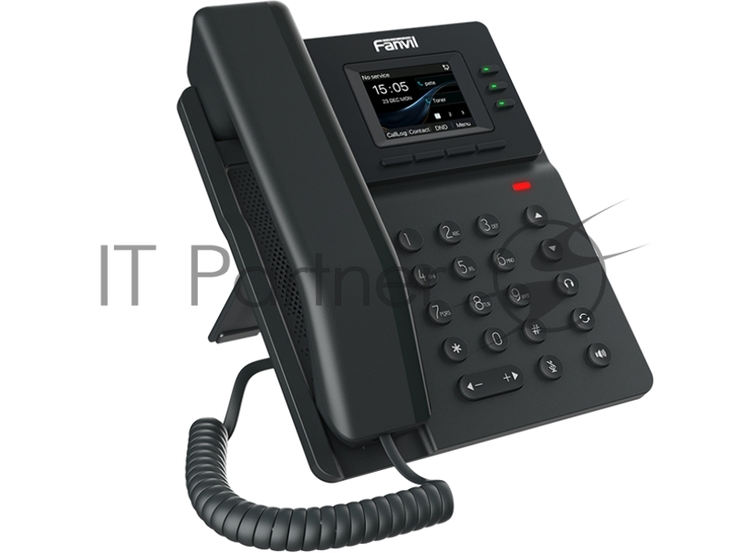 SIP телефон Fanvil V60G(Замена X303G), 4 SIP-акк., 2,4, 320x240 Цвет. Экран, POE, БП в комп., 2x1 Gbps