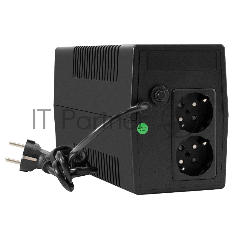 ИБП ExeGate Smart LB-800.LCD.AVR.2SH (800VA/480W, LCD, AVR, 2*Schuko, батарея 12V 9Ah, Black)