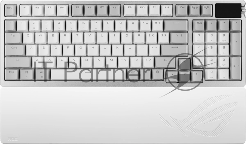 Клавиатура ASUS M901 ROG AZOTH 96 HE/WHT/HFXV2/RU/ABS/ ASUS M901 ROG AZOTH 96 HE/WHT/HFXV2/RU/ABS