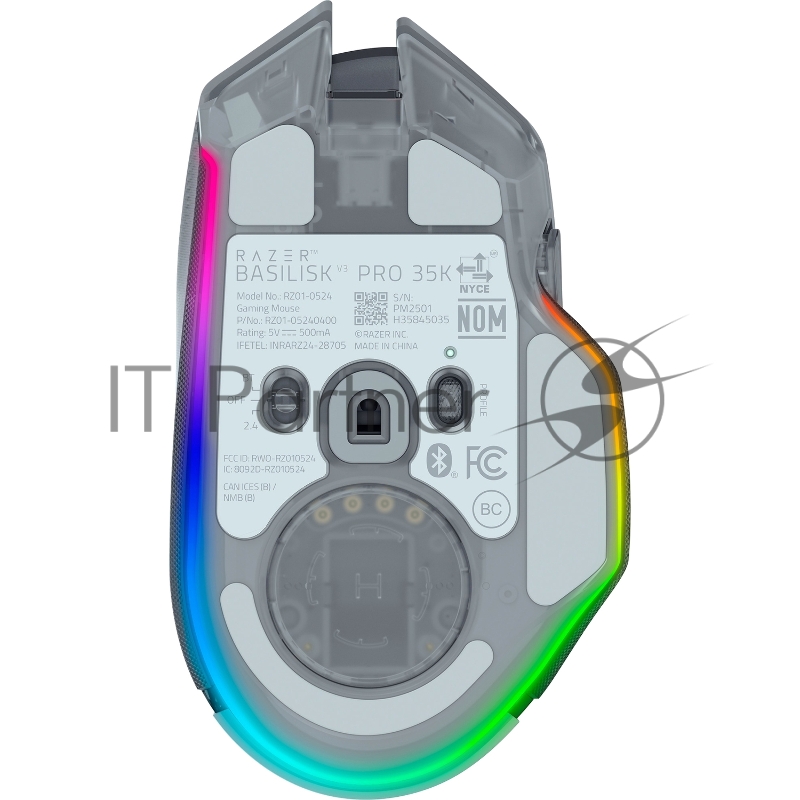 Игровая мышь Razer Basilisk V3 Pro 35K - Phantom White Ed./ Razer Basilisk V3 Pro 35K - Phantom White Ed.