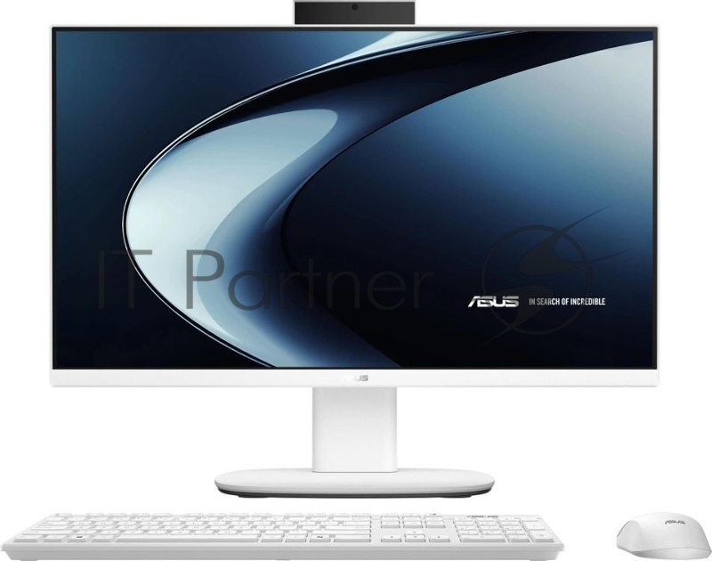Моноблок Asus VM640KA-WPC0090 23.8 Full HD Ryzen AI 7 350 (2) 32Gb SSD1Tb RGr без ОС GbitEth WiFi BT клавиатура мышь Cam белый 1920x1080