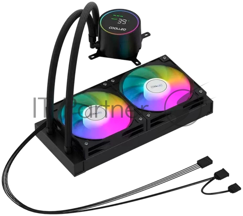Система жидкостного охлаждения Coolleo ICE Fairy DIG 240 LITE BK (DIG-240-LITE-BK)