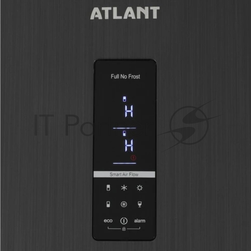Холодильник Atlant ХМ-4621-159-ND черный металлик двухкамерный 211/94л морозилка снизу, No Frost