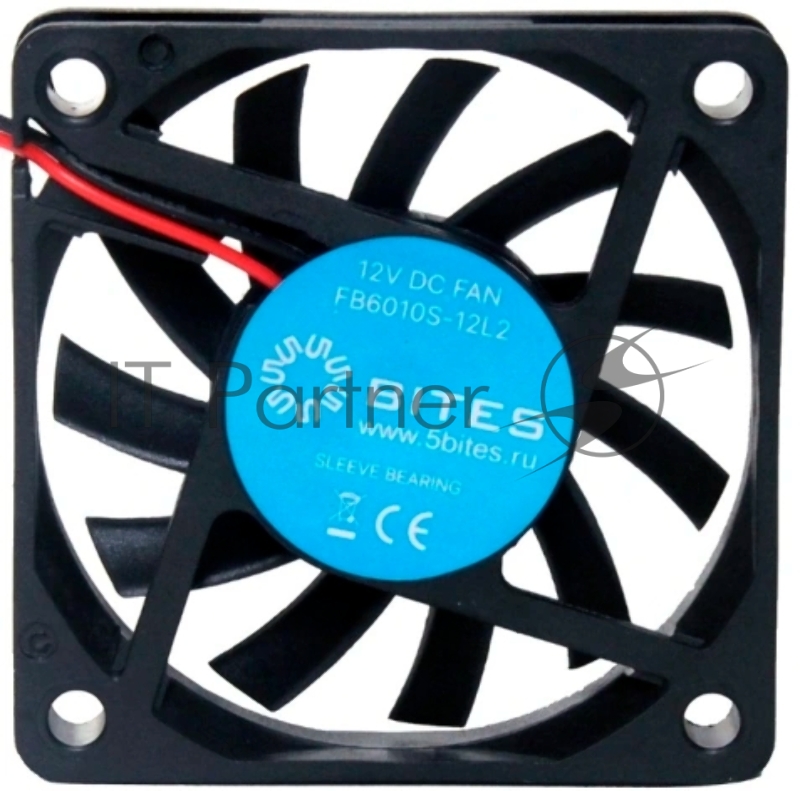 Вентилятор для корпуса 5bites FB6015S-12L2 60X15 / SLEEVE / 3000RPM / 2P