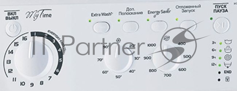 Стиральная машина Indesit MSC615 6 кг, 1000 об/мин, LED индикация, белый