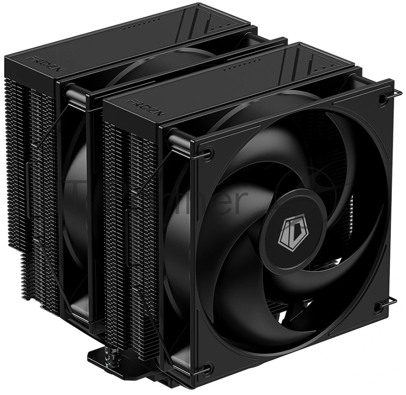 Устройство охлаждения (кулер) ID-Cooling Frozn A620 Pro Xe нет подсветки Soc-AM5/AM4/1200/1700/1851 черный 4-pin 27.2dB Al+Cu Ret (FROZN A620 PRO XE BLACK)