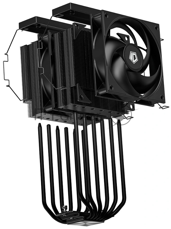 Устройство охлаждения (кулер) ID-Cooling Frozn A620 Pro Xe нет подсветки Soc-AM5/AM4/1200/1700/1851 черный 4-pin 27.2dB Al+Cu Ret (FROZN A620 PRO XE BLACK)