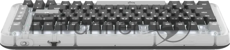 Клавиатура Logitech K75M механическая графитовый USB беспроводная BT/Radio Multimedia (подставка для запястий) (920-013299)