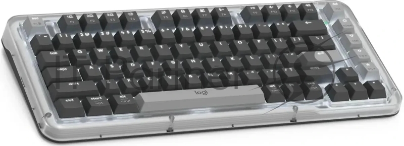 Клавиатура Logitech K75M механическая графитовый USB беспроводная BT/Radio Multimedia (подставка для запястий) (920-013299)