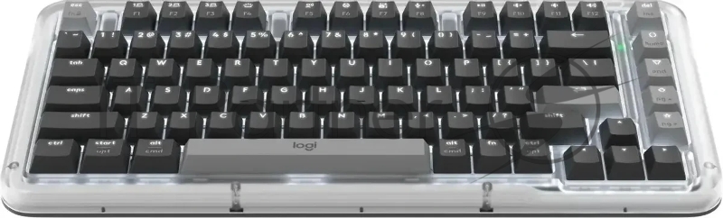 Клавиатура Logitech K75M механическая графитовый USB беспроводная BT/Radio Multimedia (подставка для запястий) (920-013299)