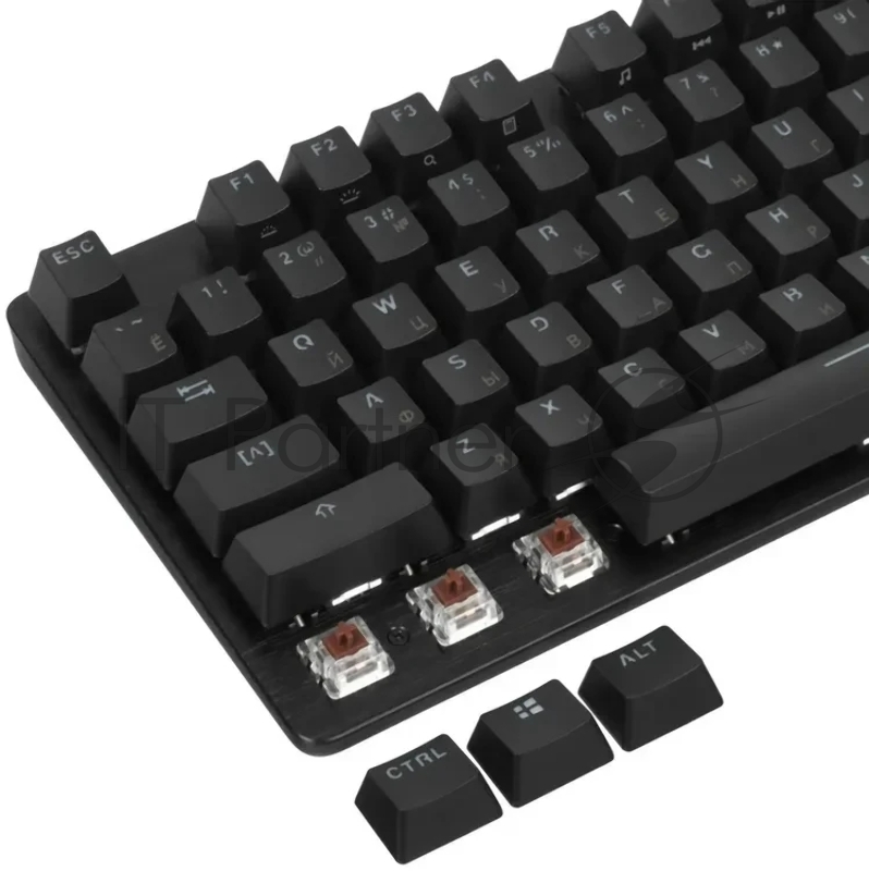 Клавиатура Logitech G413 TKL механическая черный USB for gamer LED