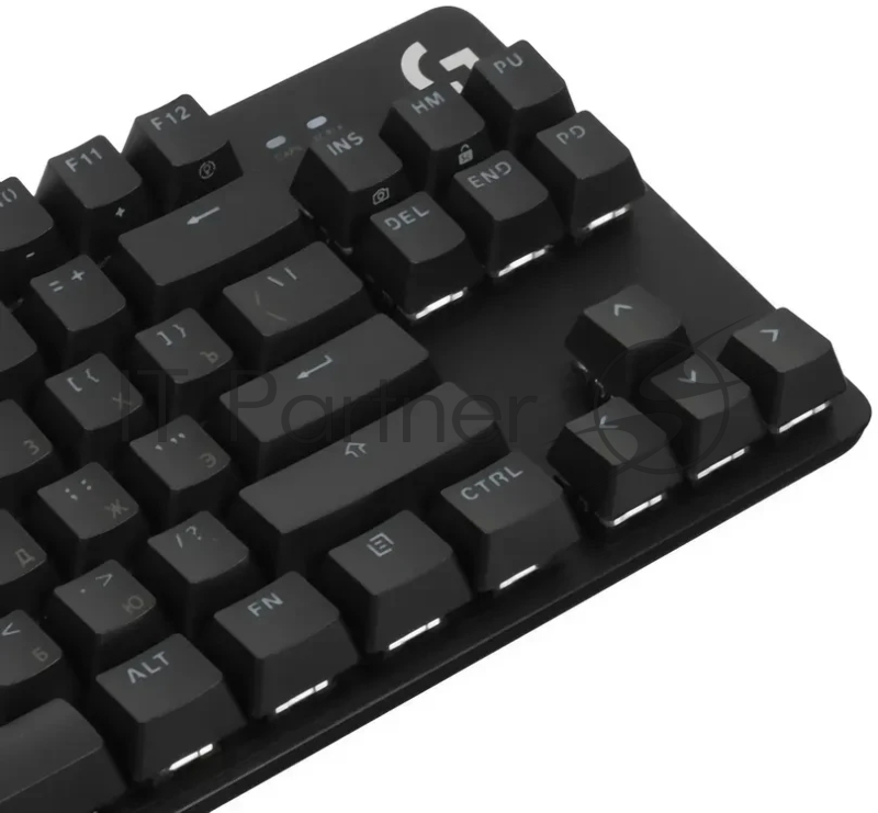 Клавиатура Logitech G413 TKL механическая черный USB for gamer LED