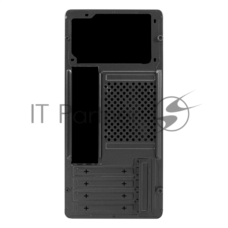 Корпус Minitower ExeGate BAA-503-UNS400 (mATX, БП UNS400 с вент. 12см, 2*USB, HD Audio, черный)
