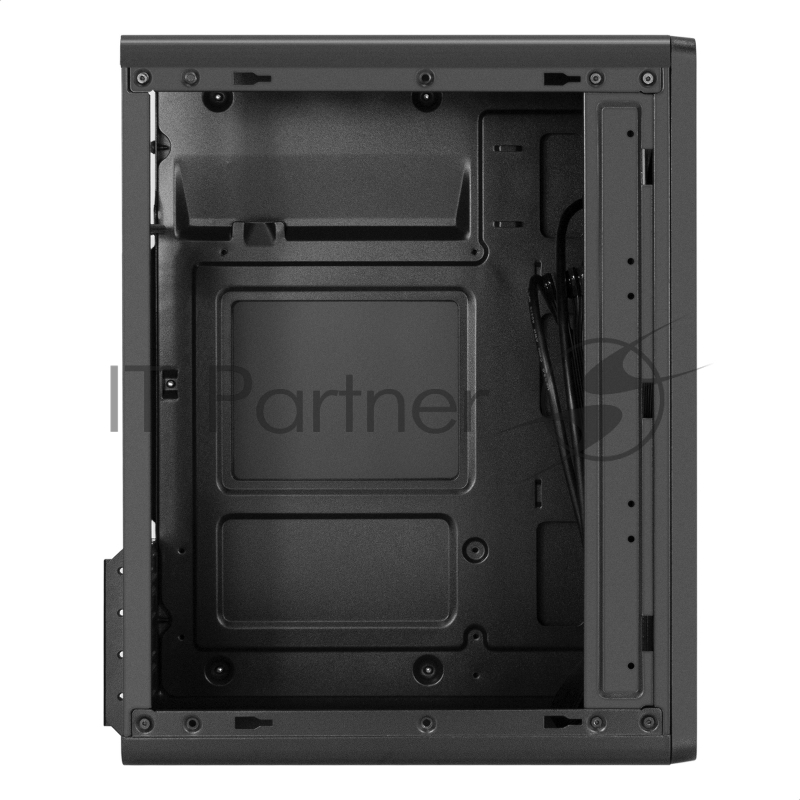 Корпус Minitower ExeGate BAA-503-UNS500 (mATX, БП UNS500 с вент. 12см, 2*USB, HD Audio, черный)