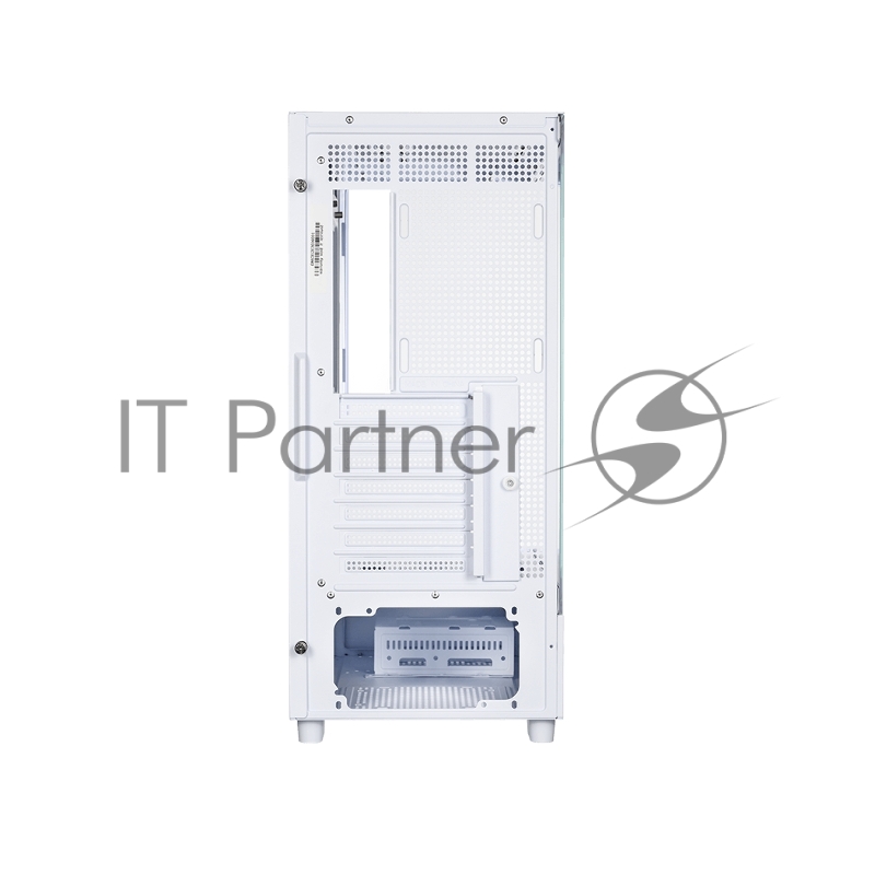 Корпус без блока питания Case PCCooler C3 Q500 WH, Midi-Tower, TG, no fans, 1xUSB 3.0 + 1xUSB 2.0 + 1xUSB-C, ATX, mATX, mITX White
