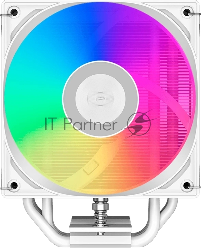 Кулер для процессора CPU Cooler PCCooler RT500 TC ARGB WH (245W, 4-pin PWM, 152mm, Al/Cu, 5x6mm, ARGB, 1x120mm, 73.32CFM, 34.9dBA, 2200RPM, S: 1851/1700/1200/115X, AM5/AM4, white)