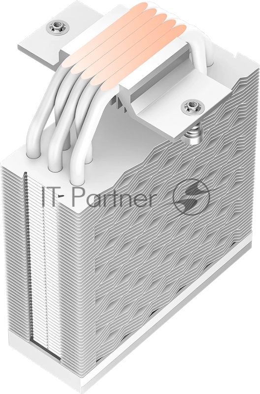 Кулер для процессора CPU Cooler PCCooler RT500 TC ARGB WH (245W, 4-pin PWM, 152mm, Al/Cu, 5x6mm, ARGB, 1x120mm, 73.32CFM, 34.9dBA, 2200RPM, S: 1851/1700/1200/115X, AM5/AM4, white)