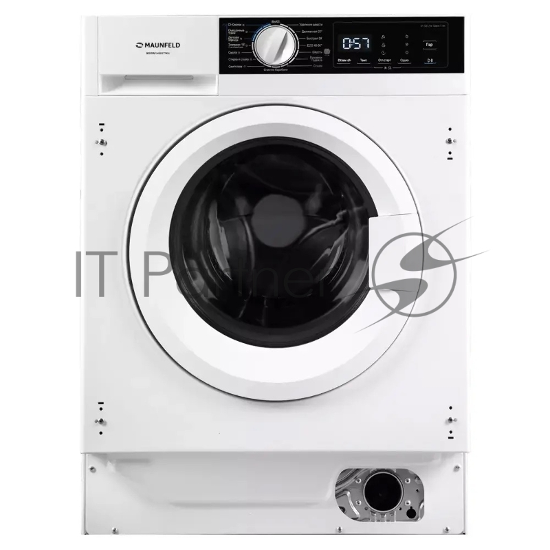 Встраиваемая стиральная машина с сушкой и паром MAUNFELD MBWM1486STWH