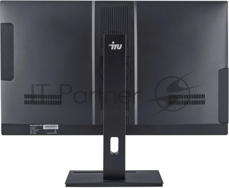 Моноблок IRU 27IM 27 Full HD i5 12450H (2) 16Gb SSD512Gb UHDG без ОС GbitEth WiFi BT 120W Cam черный 1920x1080