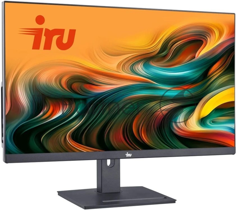Моноблок IRU 27IM 27 Full HD i5 12450H (2) 16Gb SSD512Gb UHDG без ОС GbitEth WiFi BT 120W Cam черный 1920x1080