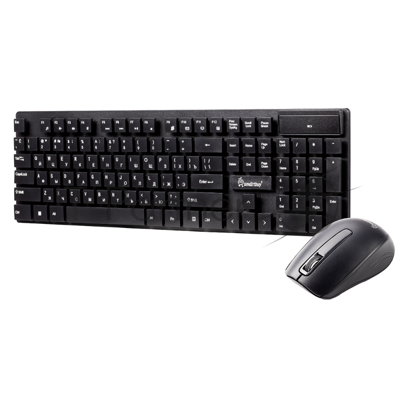 Комплект клавиатура+мышь Smartbuy серия ONE 400AG черный (SBC400AGK) /10.