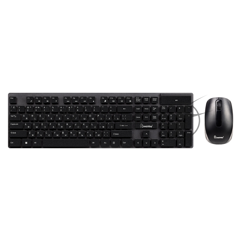 Комплект клавиатура+мышь Smartbuy серия ONE 400AG черный (SBC400AGK) /10.