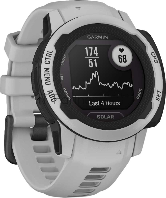 Умные часы Garmin Instinct 2S Solar Surf Edition Ericeira, 0.79 PMOLED, Wi-Fi, Bluetooth 4.2, NFC, IP68, черный / серый