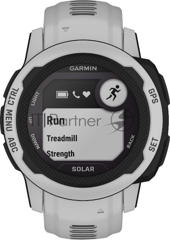 Умные часы Garmin Instinct 2S Solar Surf Edition Ericeira, 0.79 PMOLED, Wi-Fi, Bluetooth 4.2, NFC, IP68, черный / серый