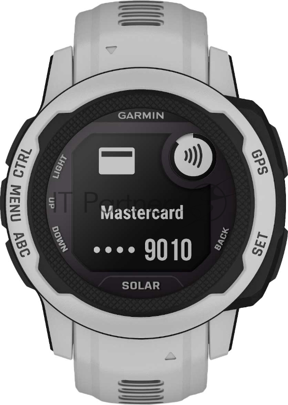Умные часы Garmin Instinct 2S Solar Surf Edition Ericeira, 0.79 PMOLED, Wi-Fi, Bluetooth 4.2, NFC, IP68, черный / серый
