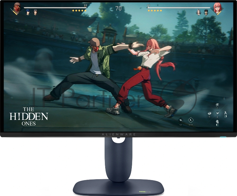Монитор Dell 26,7 AW2725D, 16:9, QD-OLED, QHD, 0,03ms, 250cd, 280Hz, HDMI, DP, USB, USB-C, HAS