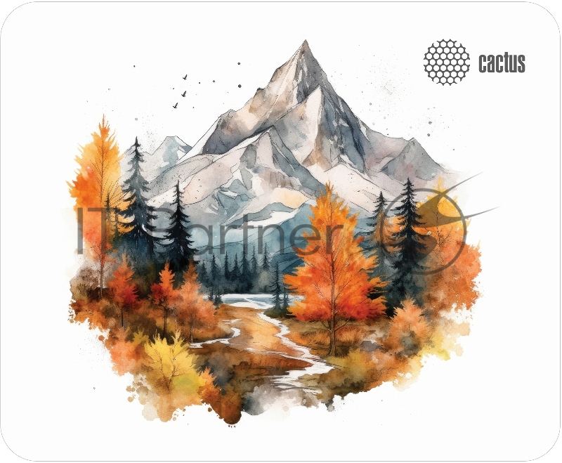 Коврик для мыши Cactus Autumn mountains 220x180x2мм (CS-MPC-P10XS)
