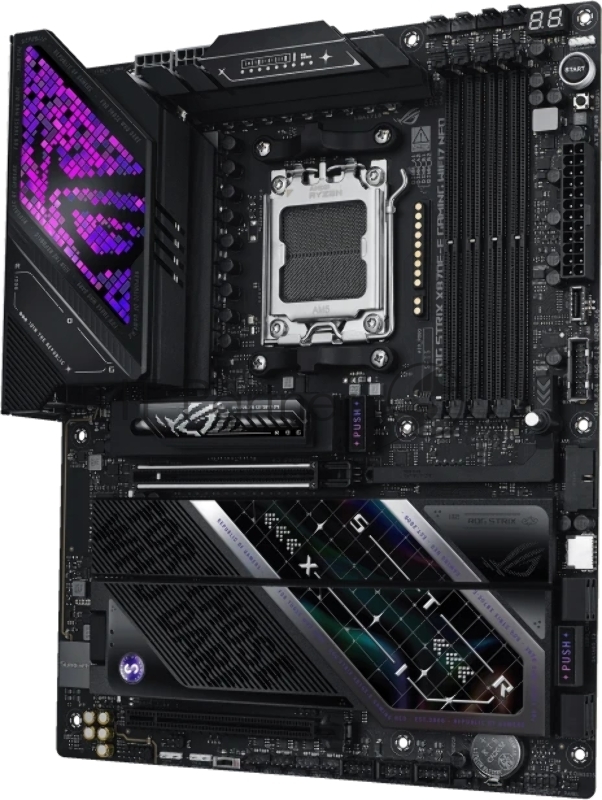 Материнская плата ASUS ROG STRIX X870E-E GAMING WIFI7 NEO AM5 ATX 4xDDR5 2xPCIEx16 5xM.2 4xUSB-C HDMI 5GLAN WIFI7
