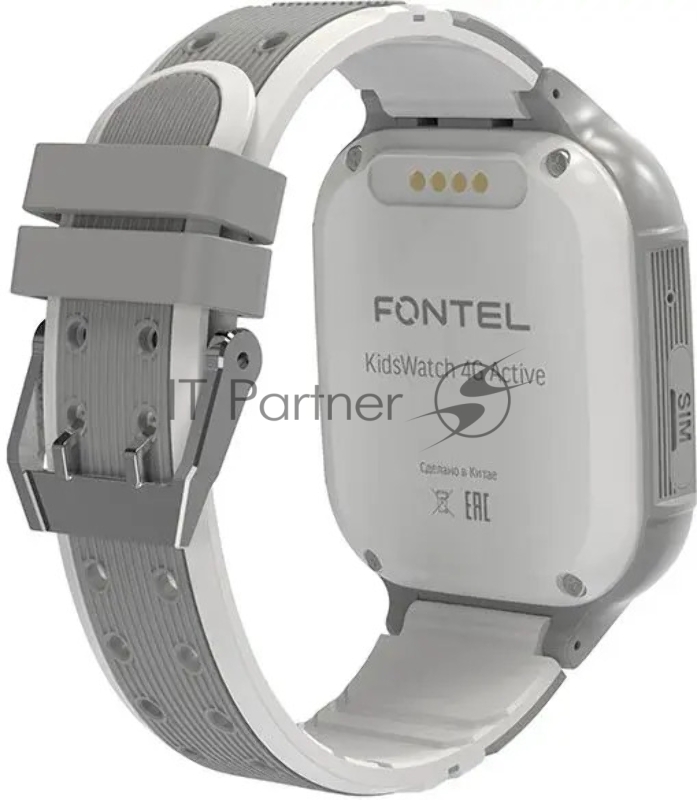 Детские умные часы FONTEL KidsWatch 4G active, серый
