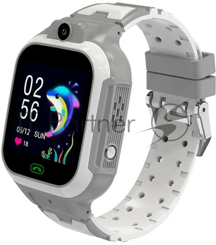 Детские умные часы FONTEL KidsWatch 4G active, серый