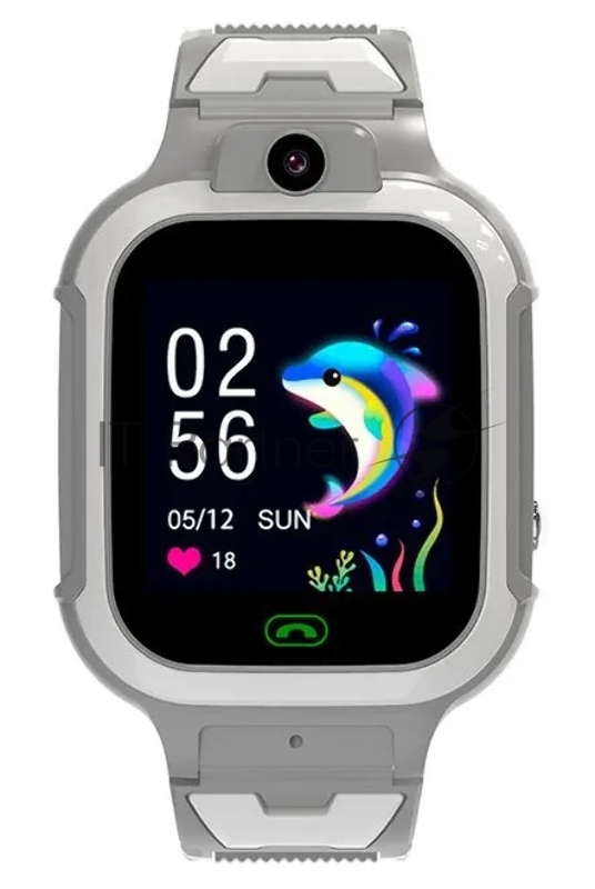 Детские умные часы FONTEL KidsWatch 4G active, серый