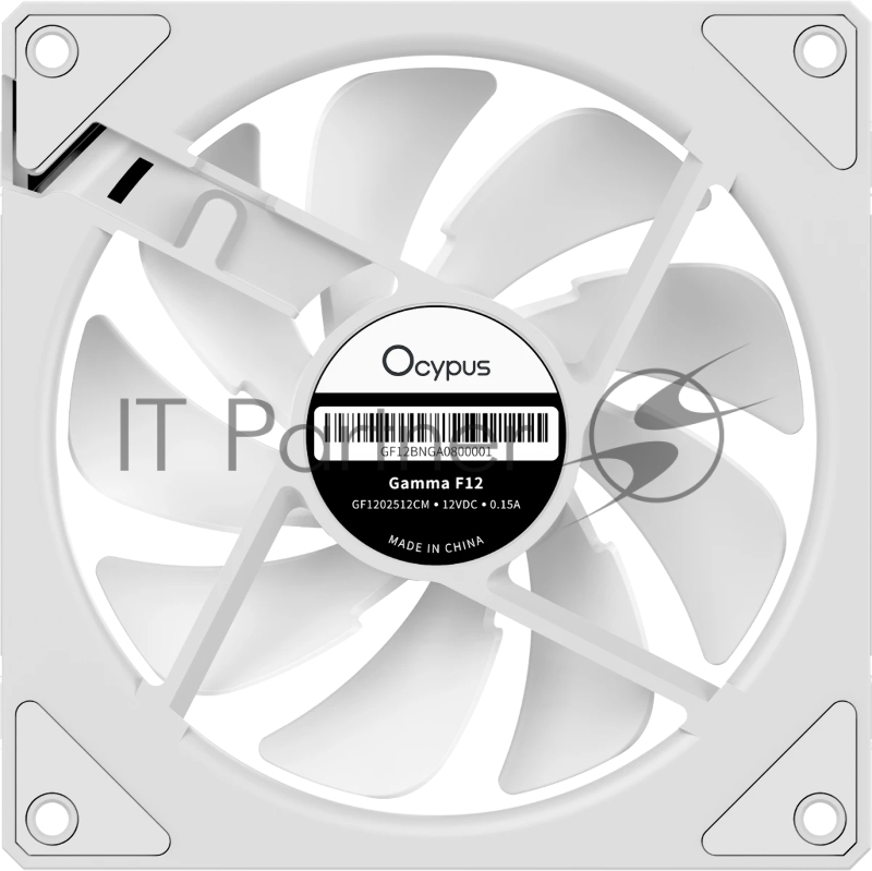 Вентилятор для корпуса Ocypus Gamma F12 ARGb WH (Gamma-F12-WH1AM00X-GL)