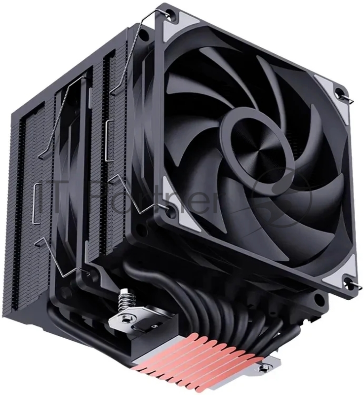 Устройство охлаждения(кулер) Bloody AC-14 Soc-AM5/AM4/1200/1700/1851 черный 4-pin 20-30dB Al+Cu 280W 913gr Ret (AC-14-280-BK)