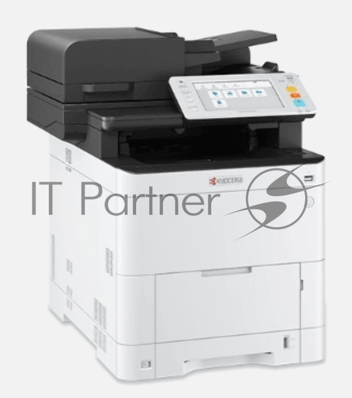 МФУ лазерное Kyocera Ecosys MA4000cix (1102Z43NL0), A4, цветной, печ. до 40 стр/мин., скан. 120 стр/мин. (ч/б) 100 стр/мин. (цвет), 1200 x 1200 dpi (печать) 600x600dpi (скан.), USB, RJ-45, Air Print, Mopria