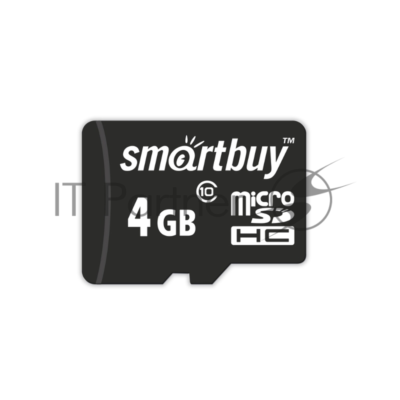 Флеш карта microSD 4Gb Smartbuy microSDHC Class 10
