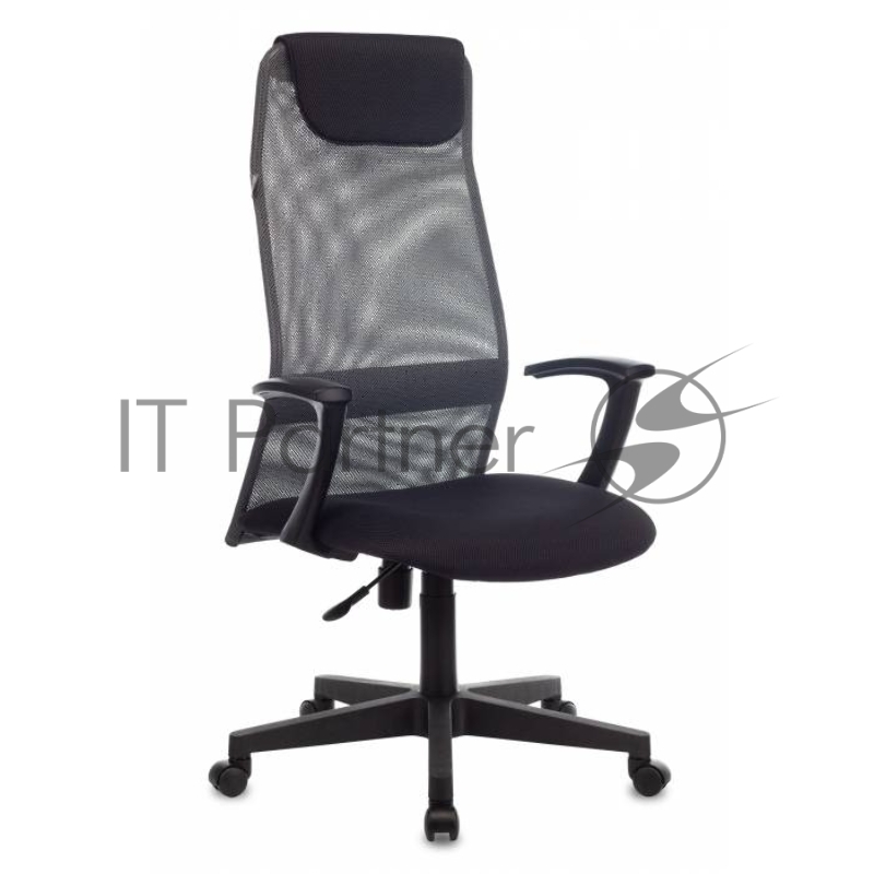 Кресло Бюрократ KB-8/DG/TW-12 TW-04 TW-12 серый, сетка